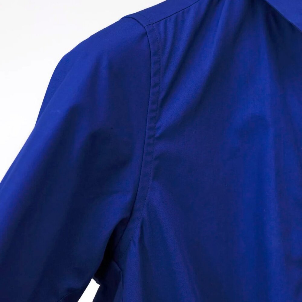 Sacai Luck SS/15 Blue Drawstring Button Up Shirt - Picture 6 of 13
